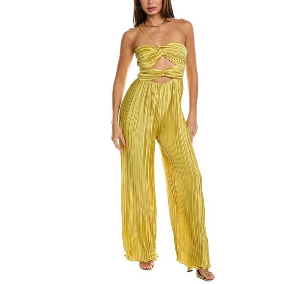 Aiifos WomensMiriam Jumpsuit Yellow